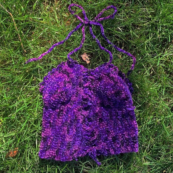 Tops - Crochet Bustier Crop Top
